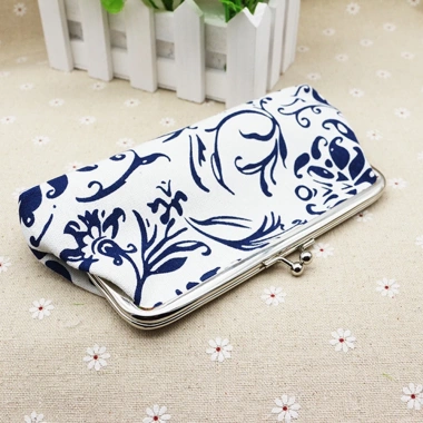 Ví canvas nữ nhỏ gọn đựng tiền xu và thẻ - Thiết kế tiện lợi, giảm giá 8