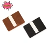 Ví Da Nam Bifold Đa Chức Năng Mỏng Kẹp Tiền Kim Loại - Thời Trang VN