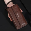 Ví Dài JUIC Nam - Túi ly hợp dung 2 lớp PU, nhiều ngăn thẻ, dây kéo, chỉ 92.556₫