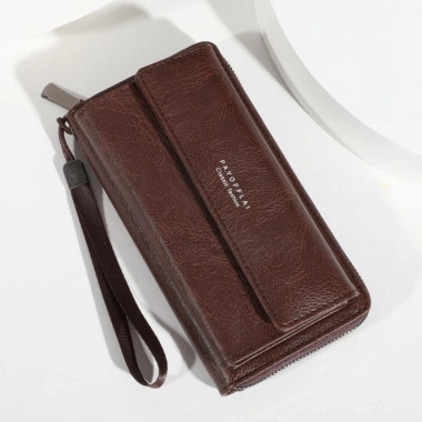 Ví Dài JUIC Nam - Túi ly hợp dung 2 lớp PU, nhiều ngăn thẻ, dây kéo, chỉ 92.556₫ 10 Ví Dài JUIC Nam - Túi ly hợp dung 2 lớp PU, nhiều ngăn thẻ, dây kéo, chỉ 92.556₫ 10