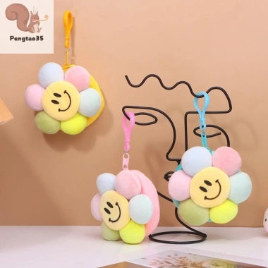Ví Đựng Tiền Hoa Hướng Dương Dễ Thương - Mặt Dây, Chìa Khóa, Ba Lô, Ô Tô COD