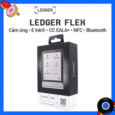 Ví lạnh Ledger Flex chính hãng - Màn hình cảm ứng E‑Ink, giảm 20% chỉ 8.190.000₫ 3