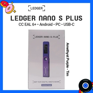 Ví lạnh Ledger Nano S Plus chính hãng - Bảo mật cao, Giá ưu đãi 1.790.000₫