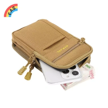 Ví nam canvas đồng xu nhỏ thắt lưng đa năng - Fanny Túi Eo Pa VN thiết kế nhà thơ 7
