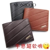 Ví nam MONICOO bản lề ngắn thời trang đơn giản phiên bản Hàn Quốc, dung lượng lớn, nhiều thẻ, giảm giá 219.240₫