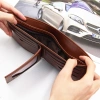 Ví nam MONICOO bản lề ngắn thời trang đơn giản phiên bản Hàn Quốc, dung lượng lớn, nhiều thẻ, giảm giá 219.240₫ 4