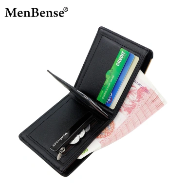 Ví nam thời trang ngắn nhiều thẻ đồng xu, túi đựng tiền, bản lề - Giá ưu đãi 206.280 VND 3