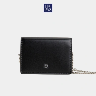Ví Nữ Nắp Gập Silver Chain HAPAS Size 10 - Thiết Kế Đẹp, Giá Ưu Đãi 483.000₫