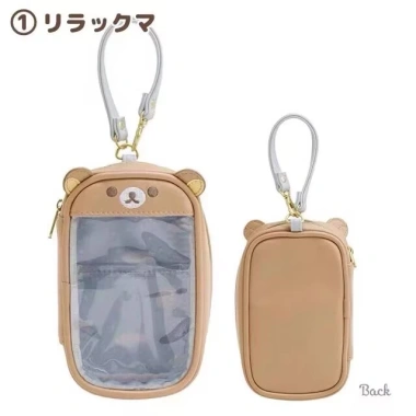 Ví tiền xu Rilakkuma Korilakkuma Gấu Itabag trong suốt, túi sắp xếp và móc khóa Giá 194.400₫ 10 Ví tiền xu Rilakkuma Korilakkuma Gấu Itabag trong suốt, túi sắp xếp và móc khóa Giá 194.400₫ 10