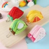 Ví Trái Cây Dễ Thương Sang Trọng - Ví Tiền Xu Nữ Hoạt Hình Đổi Túi Đa Năng, Quà Tặng Bé Gái