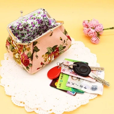 Ví Vải Canvas Cầm Tay In Họa Tiết Hoa Thời Trang Nữ - Giá ưu đãi 82.118 5
