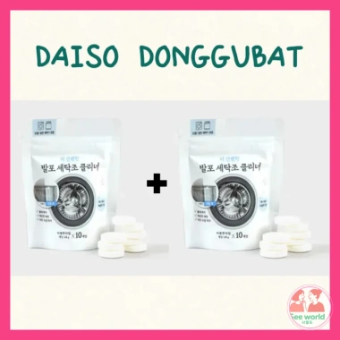 Viên làm sạch máy giặt DAISO 10 viên X2Pack Deep Cleaning - Khử mùi, sạch tròng và top load, giá ưu đãi 220k Viên làm sạch máy giặt DAISO 10 viên X2Pack Deep Cleaning - Khử mùi, sạch tròng và top load, giá ưu đãi 220k
