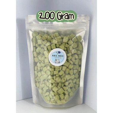 Viên Rau Xanh vị Cá Hồi và Gà Sấy Khô - Thức Ăn Dinh Dưỡng cho Chó Mèo, Giá 29.000đ 4