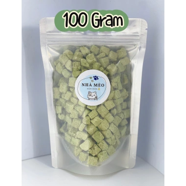 Viên Rau Xanh vị Cá Hồi và Gà Sấy Khô - Thức Ăn Dinh Dưỡng cho Chó Mèo, Giá 29.000đ 5