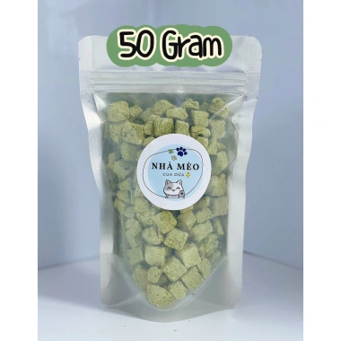 Viên Rau Xanh vị Cá Hồi và Gà Sấy Khô - Thức Ăn Dinh Dưỡng cho Chó Mèo, Giá 29.000đ 6