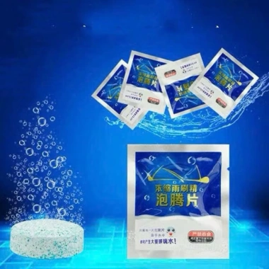 Viên sủi rửa kính xe ô tô & kính nhà - Tiện dụng, 1 viên pha 4L nước, sạch bóng nhanh, giá 19.000₫