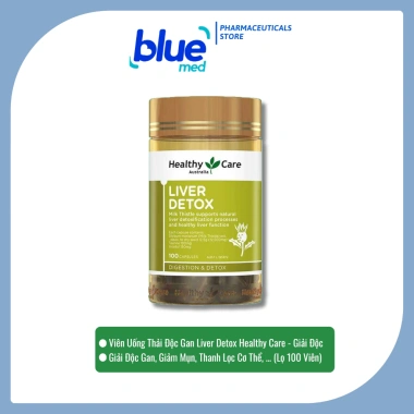 Viên Uống Thải Độc Gan Liver Detox 100 Viên - Thanh Lọc Cơ Thể, Giảm Mụn, 500k