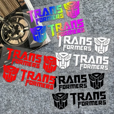 Vinyl Decal Transformers Autobot Decepticon Phản Quang Chống Thấm Nước - Dán Xe Máy & Laptop DIY Trang Trí