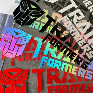 Vinyl Decal Transformers Autobot Decepticon Phản Quang Chống Thấm Nước - Dán Xe Máy & Laptop DIY Trang Trí