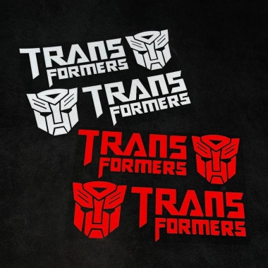 Vinyl Decal Transformers Autobot Decepticon Phản Quang Chống Thấm Nước - Dán Xe Máy & Laptop DIY Trang Trí