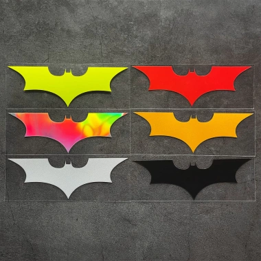 Vinyl phản quang DC Batman – Dán mũ bảo hiểm, ốp bình nhiên liệu, chống thấm nước