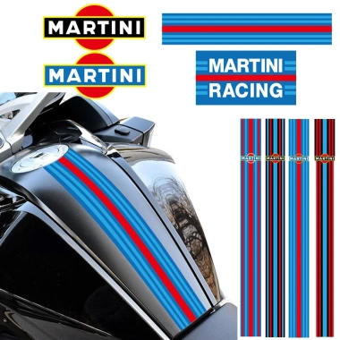 Vinyl phản quang Martini dán xe máy fairing gương chiếu hậu - Bền, an toàn, đẹp