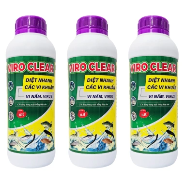 VIRO CLEAR diệt nấm thủy mi, ký sinh trùng, ghẻ lở cá, ếch, lươn, baba - 290.000đ 3