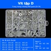 Vít đầu chữ thập nửa tròn đóng hộp đa thông số, bu lông & vòng đệm - Giá chỉ 120.000đ 3