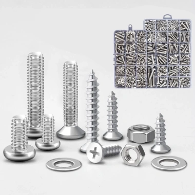 Vít đầu chữ thập nửa tròn đóng hộp đa thông số, bu lông & vòng đệm - Giá chỉ 120.000đ 9