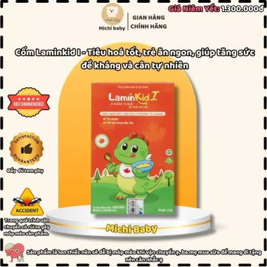 Vitamin Cốm Ăn Ngon Laminkid I MC848 – Tiêu Hóa Tốt, Trẻ Ăn Ngon, Tăng Sức Đề Kháng Từ 6 Tháng – Giá 345.000đ
