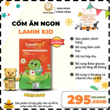 Vitamin Cốm Ăn Ngon Laminkid I MC848 – Tiêu Hóa Tốt, Trẻ Ăn Ngon, Tăng Sức Đề Kháng Từ 6 Tháng – Giá 345.000đ