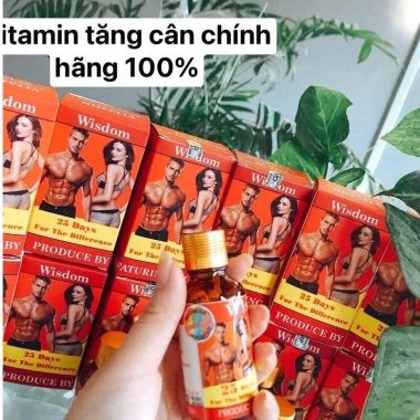 Vitamin tăng cân Wisdom Weight - Viên uống bổ sung, ăn ngon ngủ ngon, 89.000 VND