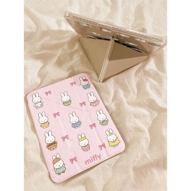 Vỏ bảo vệ iPad Miffy Rabbit hoạt hình - Dành cho iPad 11/10/9, Pro, Air 7/6/5 - Siêu dễ thương, giá giảm 392.273 VND