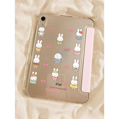 Vỏ bảo vệ iPad Miffy Rabbit hoạt hình - Dành cho iPad 11/10/9, Pro, Air 7/6/5 - Siêu dễ thương, giá giảm 392.273 VND