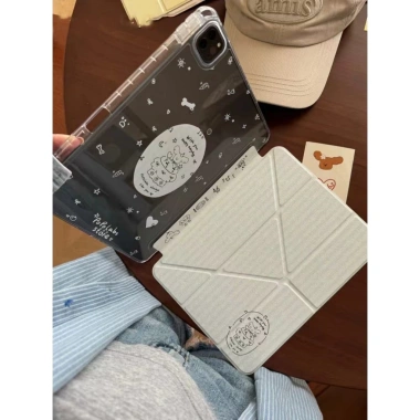 Vỏ bảo vệ iPad Pro 2.024 và Air 6/5/4 trong suốt gấp 10.2 inch mẫu mới siêu bền cho nữ - Giá giảm 209.398 VND