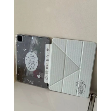 Vỏ bảo vệ iPad Pro 2.024 và Air 6/5/4 trong suốt gấp 10.2 inch mẫu mới siêu bền cho nữ - Giá giảm 209.398 VND