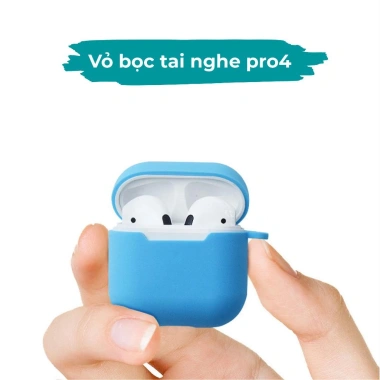 Vỏ bảo vệ silicon cho AirPods Pro 4 - Đệm tai nghe Bluetooth tiện lợi, chống trầy xước, giá chỉ 15.000 VND 2 Vỏ bảo vệ silicon cho AirPods Pro 4 - Đệm tai nghe Bluetooth tiện lợi, chống trầy xước, giá chỉ 15.000 VND 2