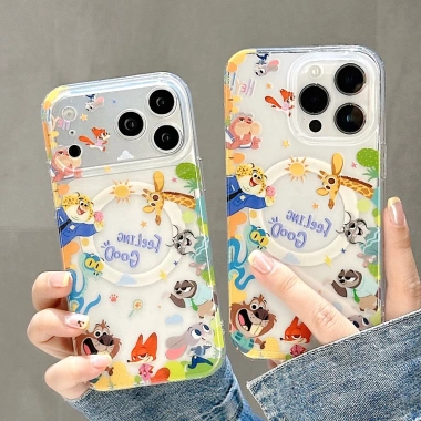 Vỏ bảo vệ từ tính Zootopia hoạt hình cho iPhone 13‑17 Pro Max – Chống sốc, cứng cáp, giảm giá 20% chỉ 150.120₫