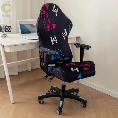Vỏ bọc ghế chơi game ROLY Spandex đa màu sắc - Độ đàn hồi mềm, nhung co giãn, giảm giá 22%
