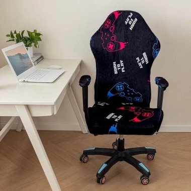 Vỏ bọc ghế chơi game ROLY Spandex đa màu sắc - Độ đàn hồi mềm, nhung co giãn, giảm giá 22%