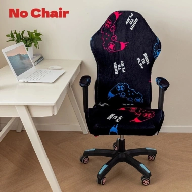 Vỏ bọc ghế chơi game ROLY Spandex đa màu sắc - Độ đàn hồi mềm, nhung co giãn, giảm giá 22%