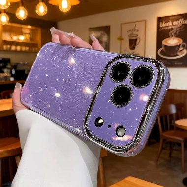 Vỏ cứng Cam Long lanh Cửa sổ lớn cho iPhone 11 12 13 14 15 16 17 Pro Max bảo vệ toàn diện giá ưu đãi 68.409₫ 6