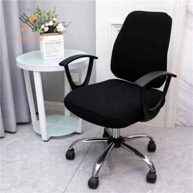Vỏ ghế văn phòng máy tính xoay 2 chiếc co giãn, giặt được, chống bụi, tháo rời 4