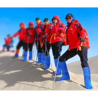Vỏ giày chống cát Unisex đàn hồi cao, thoáng khí – Đi bộ đường dài, leo núi, Desert Adventures, tay áo chân điều chỉnh, chống trượt 8