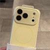 Vỏ iPhone 17/16/15/14/13 Pro Max - silicon lỏng hút từ tính, ống kính pha lê, bảo vệ camera, chống sốc, chống rơi