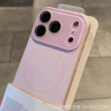 Vỏ iPhone 17/16/15/14/13 Pro Max - silicon lỏng hút từ tính, ống kính pha lê, bảo vệ camera, chống sốc, chống rơi 8