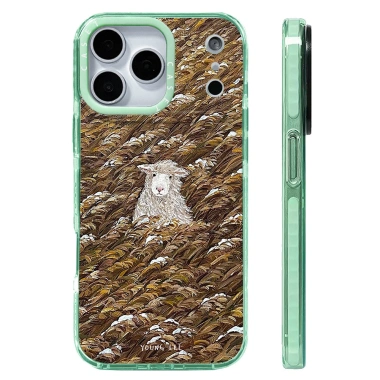 Vỏ iPhone Mùa Thu Cỏ Cừu Nhỏ - Silicone trong suốt, chống sốc, sạc không dây, tương thích 12‑17 Pro Max 7 Vỏ iPhone Mùa Thu Cỏ Cừu Nhỏ - Silicone trong suốt, chống sốc, sạc không dây, tương thích 12‑17 Pro Max 7