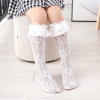 Vớ Lưới Dài Tới Gối Trơn Thoáng Khí, Thấm Hút Mồ Hôi, Dễ Thương Bé Gái - 50K