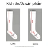 Vớ nén hở ngón khóa kéo - Giảm 50% cho nữ, truyền dịch, giảm giãn tĩnh mạch, 128.563đ 6