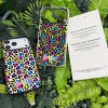 Vỏ sạc không dây Lisa Frank Rainbow Leopard cho iPhone 11‑17 Pro Max, chống sốc